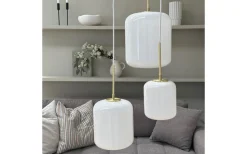 Silvia Fönsterlampa 20cm Opal/Mässing