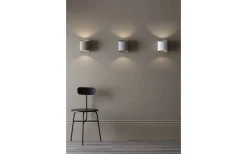 Sinne Vägglampa 17cm Grå/Mässing