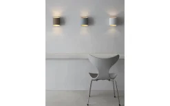 Sinne Vägglampa 17cm LED 8W 3000K Grå/Mässing