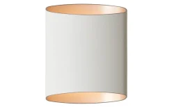 Sinne Vägglampa 17cm Vit/Mässing