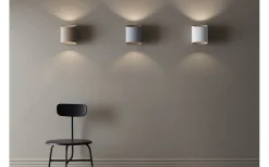 Sinne Vägglampa 17cm Vit/Mässing