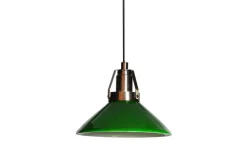 Skomakare Fönsterlampa 15cm Antik/Grön