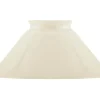 Skomakarskärm 60/150 - Benvitt överfångsglas