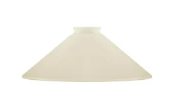 Skomakarskärm 60/250 - Benvitt överfångsglas
