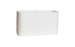 Skärm Luton Bordslampa L30xB12XH17cm Vit