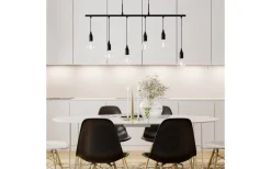 Skyline Taklampa 110cm Svart