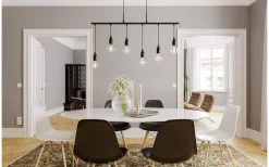 Skyline Taklampa 110cm Svart
