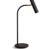 Slender Bordslampa 54cm Svartstruktur/Mässing