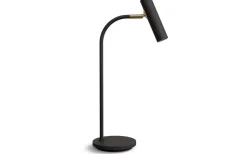 Slender Bordslampa 54cm Svartstruktur/Mässing