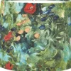 Sofia Lampskärm Blomster Ø20cm Grön