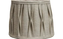 Sofia Lampskärm Ø40cm Plissé Stygn Natur