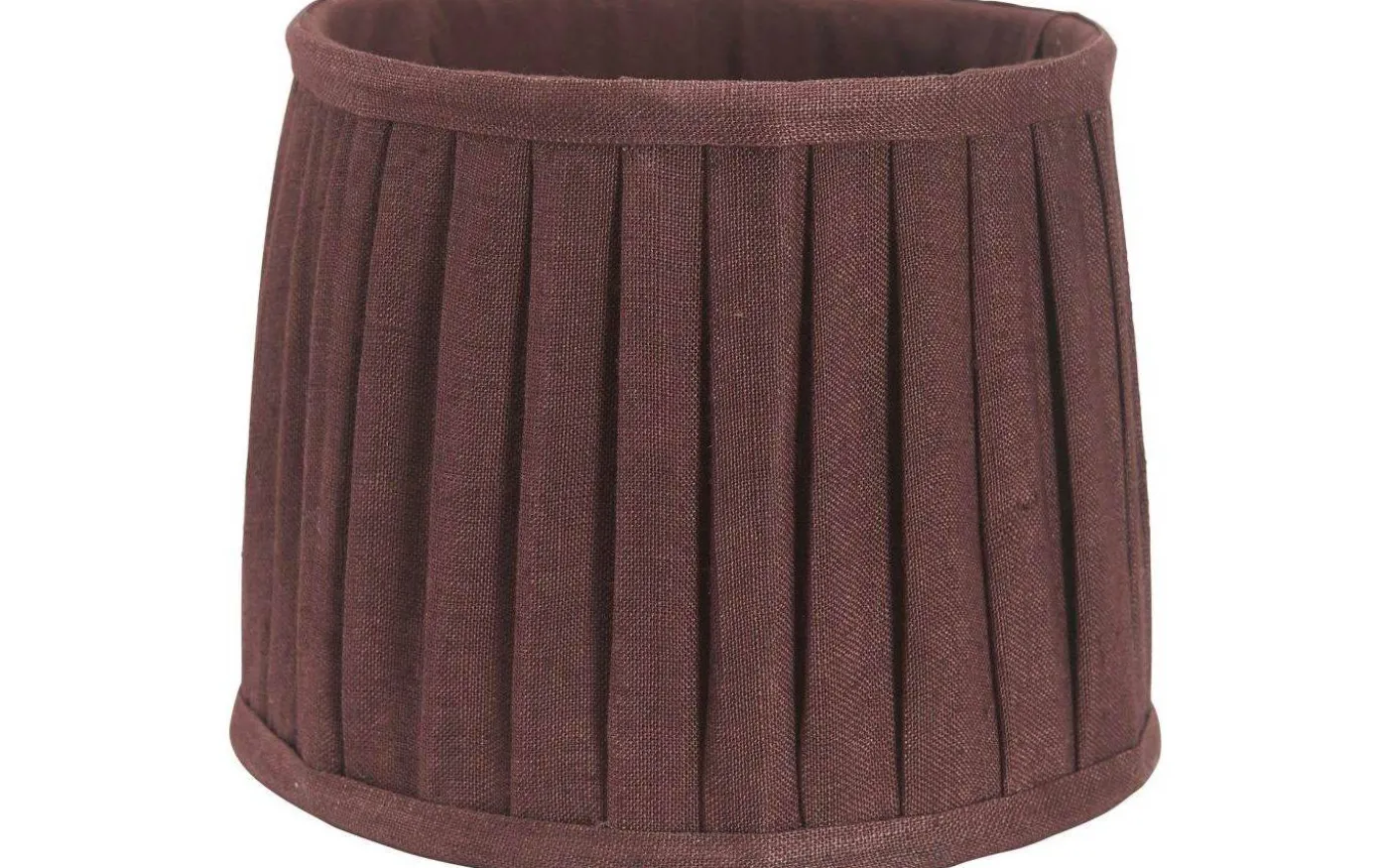 Sofia Lampskärm Ø40cm Plissé Vinröd