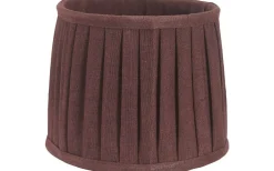 Sofia Lampskärm Ø35cm Plissé Vinröd