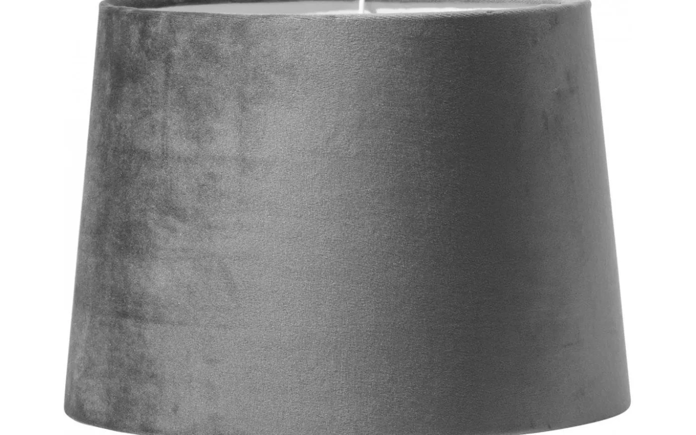 Sofia Lampskärm Sammet Ø20cm Grå