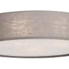Soft Plafond Ø44cm Grå Linne