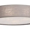 Soft Plafond Ø60cm Grå Linne