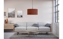 Soft Taklampa Ø57 Roströd Ull