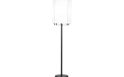 Softy Golvlampa 150cm Matt Svart/Vit