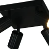 Soka Spotlight 4-delad GU10 mattsvart