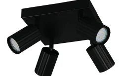 Soka Spotlight 4-delad GU10 mattsvart