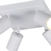 Soka Spotlight 4-delad GU10 matt vit