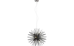 Soleil Taklampa 57cm 9L Svart