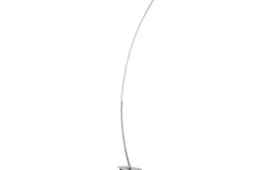 Solo Golvlampa LED i borstad aluminium
