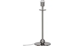 Sonja Lampfot 38cm Borstad Krom