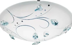 Sorrenta Plafond 31,5 LED 4000K 16W Vit/Kristall