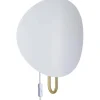 Spargo Vägglampa Vit/Mässing