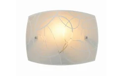 Spirelli Vägglampa E27 vit