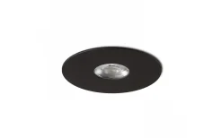 Spray 11 Infälld Svart 230V LED 9W 24° 3000K
