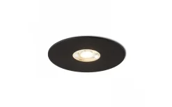 Spray 11 Infälld Svart 230V LED 9W 24° 3000K