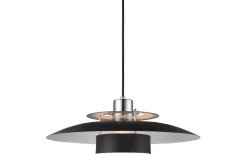 Sörup Taklampa Ø40 Svart/Krom
