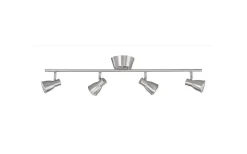 Steel Takspotlight 4L 80cm Satin