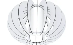 Stellato Plafond 40cm Vit