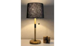 Stockholm Bordslampa 52cm Brons/Svart