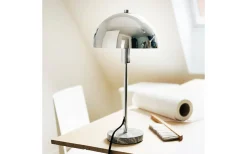 Stockholm D20 Bordslampa 40,5cm Krom/Marmor