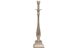 Strada Lampfot 62cm Antik Silver
