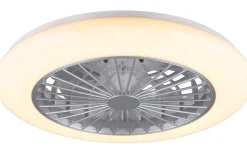 Stralsund Takfläkt 49cm LED RGBW grå stjärnljus
