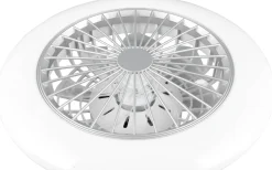 Stralsund Takfläkt 49cm LED RGBW grå stjärnljus