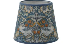 Strawberry Thief Lampskärm Ø17cm Teal William Morris
