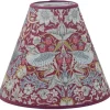 Strawberry Thief Toppringsskärm Ø22cm Plum William Morris