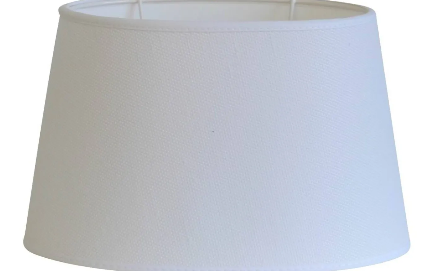 Studio 54 Lampskärm Oval 30cm Vit