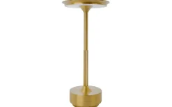 Svampen Laddbar Bordslampa 29cm CCT LED Mässing