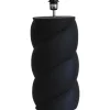 Swirl Lampfot 54cm Matt Svart