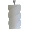 Swirl Lampfot 54cm Matt Vit