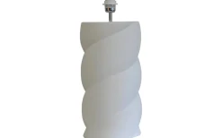 Swirl Lampfot 54cm Matt Vit