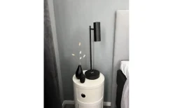 Tabela Bordslampa 52cm med Trådlös Laddning och USB Svart