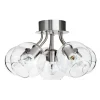 Tage Plafond 50cm Nickel